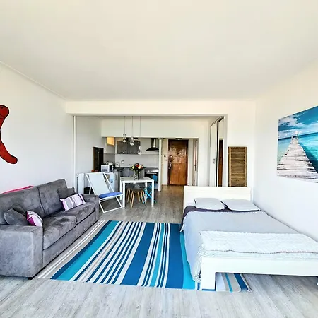 Ferienwohnung Promenade Sea Front Nizza Exterior foto
