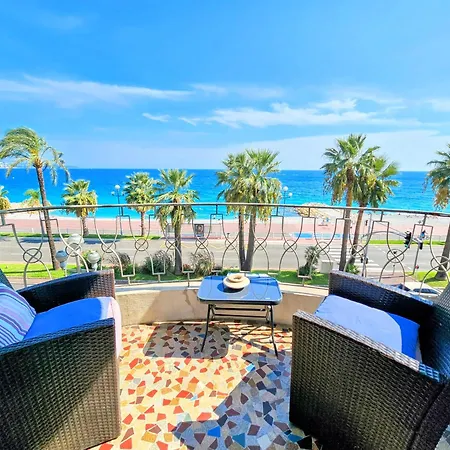 Ferienwohnung Promenade Sea Front Nizza Exterior foto