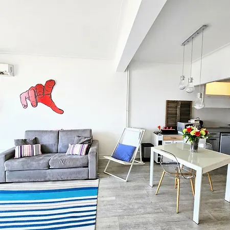 Ferienwohnung Promenade Sea Front Nizza Exterior foto