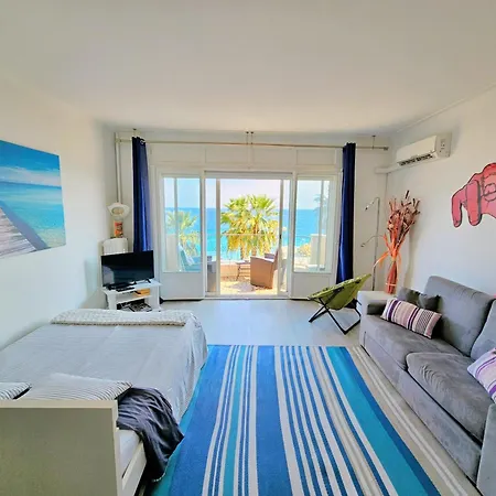 Ferienwohnung Promenade Sea Front Nizza Exterior foto